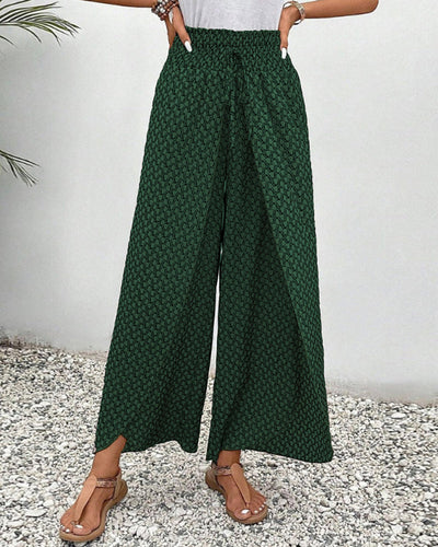 Women's breathable tulip wide pants