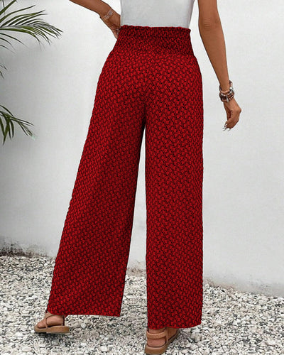 Women's breathable tulip wide pants