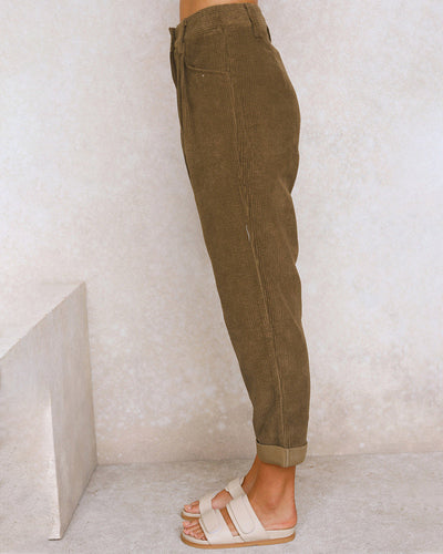 Women's corduroy pants for women