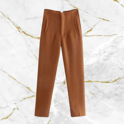 Women's vintage high waist pencil pants