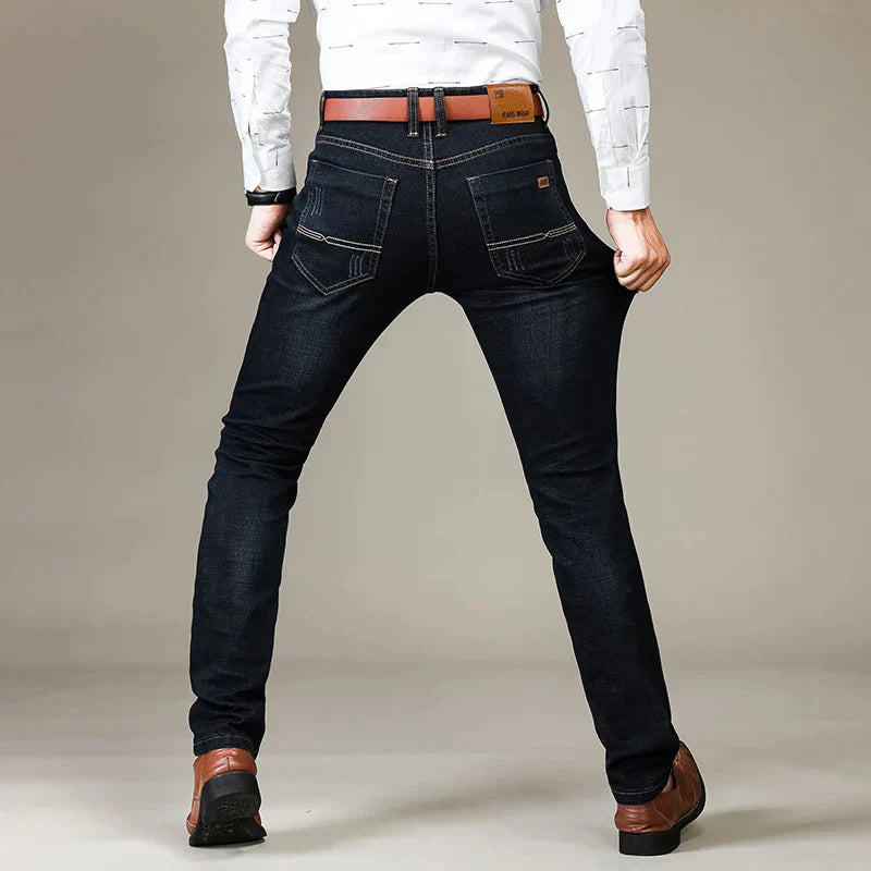 Men's classic jeans for business casual wear