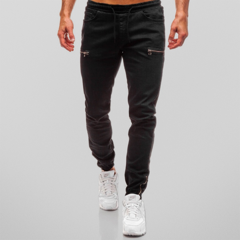 Men's casual straight leg pants