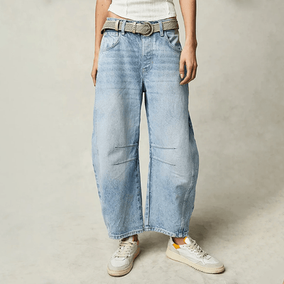 Wide Leg High-Waisted Jeans for Women