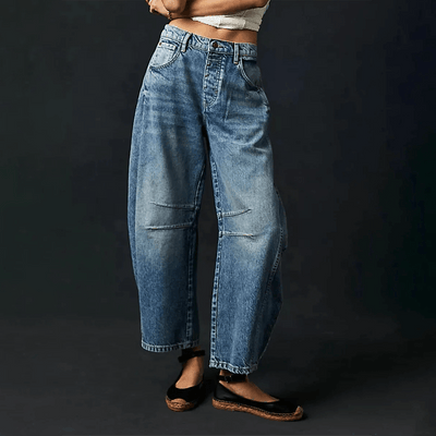 Wide Leg High-Waisted Jeans for Women