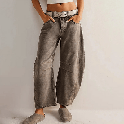 Wide Leg High-Waisted Jeans for Women