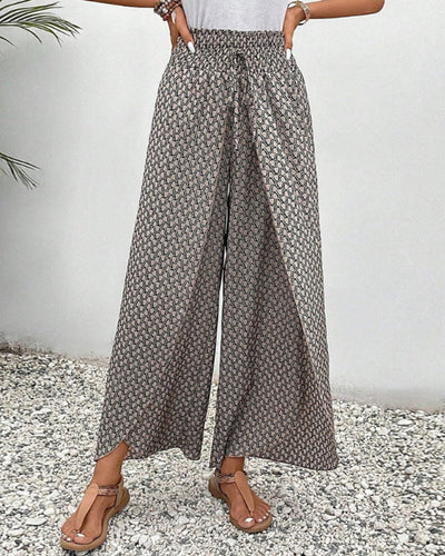 Women's breathable tulip wide pants